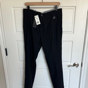Adidas Men's Sleek Black Golf Pants 34/32